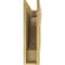 Ekena Millwork 6"W x 24"D x 24"H Thin Newport Rough Cedar Woodgrain TimberThane Corbel, Primed Tan CORUR06X24X24NEWRCPR - alternate 5